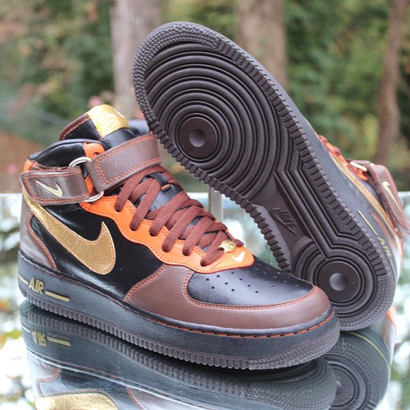 Nike Air Force 1 Mid ID 2006 Premium Leather - Picture 6 of 16
